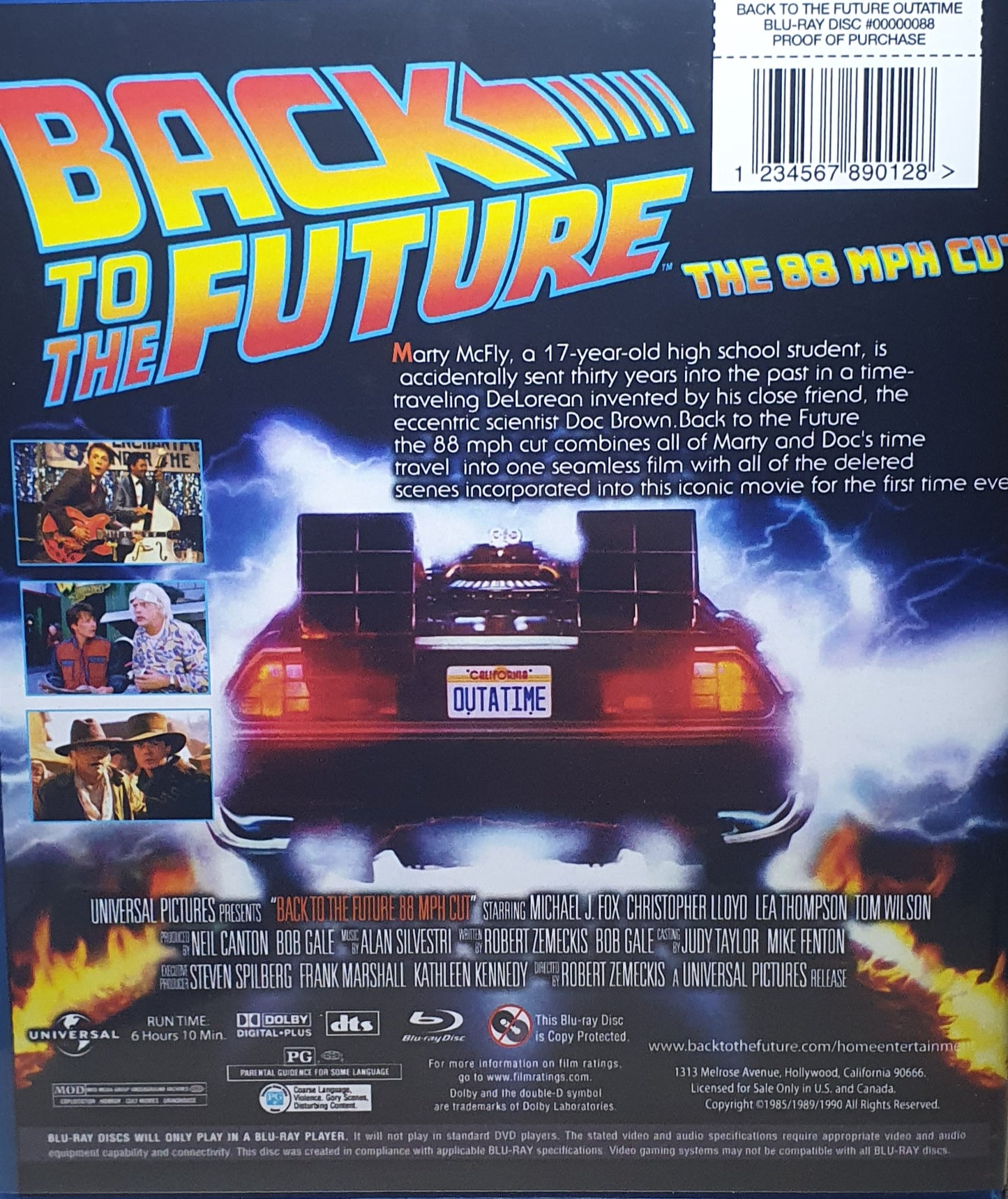 Back To The Future - The 88 mph Cut.
